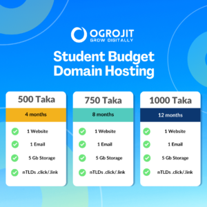 Student budget Domain Hosting